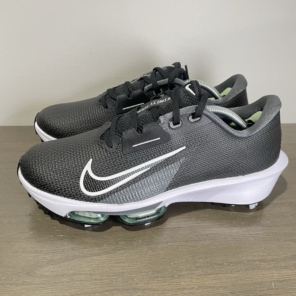 Nike Mens 7.5 Golf Shoes NEW Air Zoom Infinity Tour 2 Black Spikes FD0217-002